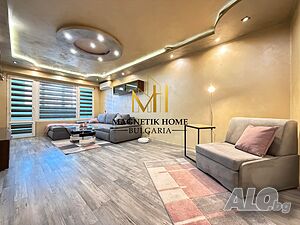 Магнетичен тристаен апартамент след основен ремонт до у-ще ”Петко Росен” в Зона А, ж.к. Меден Рудник 2-Bedroom 72 sq. m. Furnished Not last floor | Apartments | Meden Rudnik Burgas