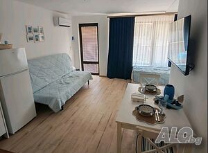 Студио под наем в с. Кранево Studio 43 sq. m. Furnished First residential floor | Apartments | Терма Палас Kranevo