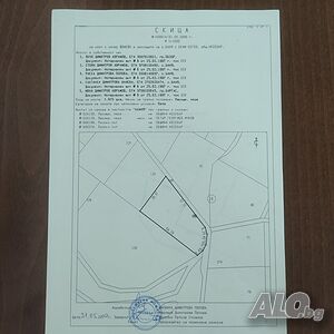 Продавам земеделска земя в с. Баня Бургаска област Agricultural land 1915 sq. m. Fifth category | Agricultural land, Orchards, Vineyards, Forests | Местността Аланя Banya