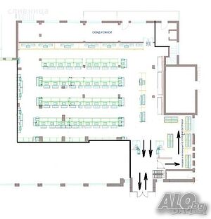 450кв.м партер център гр. Сливница Shop Office Medical office Beauty salon Sports Other Beauty salon (work place) 450 sq. m. Ground floor | Shops, Offices | център Slivnitsa