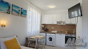 Студио без такса поддръжка- Царево, Василико Studio 43 sq. m. Brick 2020 y. 3 floor Last floor | Apartments | Василико Tsarevo