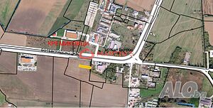 Поземлен имот до ЛУКОЙЛ на бул. ”Ботевградско шосе”, Кремиковци Sale 1073 sq. m. Not regulated | Land for development, Investment projects | Gorni Bogrov