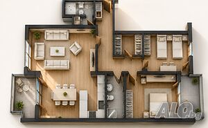 продажба ново строителство тристаен 2-Bedroom 139 sq. m. Brick 2027 y. 3 floor Not last | Apartments | Levski V Sofia