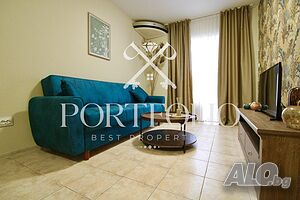 Тристаен апартамент с двор в ”Belle Ajr”, в град Свети Влас! В продажба от Portfolio BP! 2-Bedroom 67 sq. m. Brick 2007 y. 1 floor | Apartments | Sveti Vlas