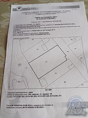 Дворно място/Парцел в Регулация в село Равна Гора Sale 906 sq. m. Regulated (RLE) With electricity Water pipe | Land for development, Investment projects | Ravna gora