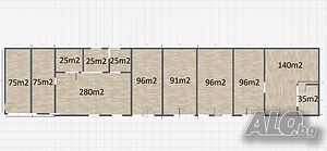 Склад в с. Самоводене - цена по договаряне Industrial premises 1100 sq. m. | Warehouses, industrial and agricultural properties | Samovodene