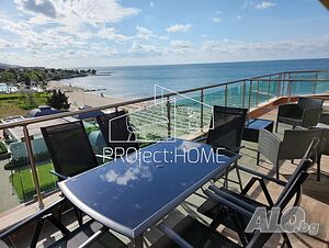 Тристаен на първа линия с уникална гледка в к.к. Слънчев Бряг! 2-Bedroom 99 sq. m. Brick 2010 y. 6 floor Not last | Apartments | Sunny Beach (resort)