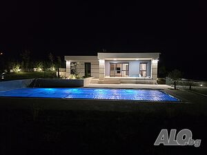 Луксозна къща в село Баня 1 - storey 131 sq. m. built-up area 1500 sq. m. courtyard | Houses / Villas | Banya