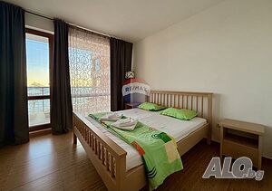 Южен апартамент с панорама на първа линия море под наем, гр. Балчик 1-Bedroom 79 sq. m. Furnished | Apartments | Balchik