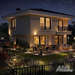 Нова къща с голям двор в с. Оризаре - само на 10 км. от морето! 2 - storey 147 sq. m. built-up area 450 sq. m. courtyard | Houses / Villas | Orizare