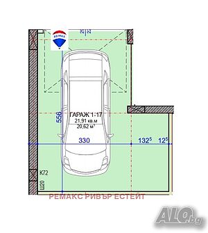 Подземен гараж за продажба кв. ЦЮР Garage (private) 24 sq. m. Brick | Garages, Parking spots | TsYuR Ruse