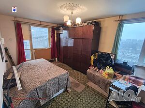 Двустаен апартамент за продажба кв. Здравец 1-Bedroom 72 sq. m. Large - area formwork/sliding formwork 1972 y. 12 floor Not last | Apartments | Zdravets Ruse