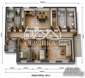 140 кв.м РЗП 140 sq. m. built-up area 715 sq. m. courtyard | Houses / Villas | Ihtiman