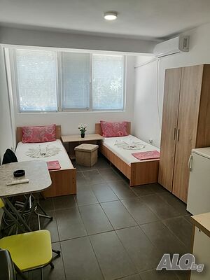 Студио под наем в Слънчев бряг Atelier / Studio 25 sq. m. Furnished Ground floor | Apartments | Камелия 40 Sunny Beach (resort)