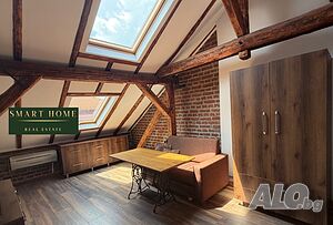 Двустаен апартамент „тип мезонет“ 1-Bedroom 45 sq. m. Furnished Last floor | Apartments | Center Veliko Tarnovo