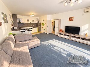 Голям 2 стаен апаратмент в Ахелой Първа Линия На Крачка До Плажа 1-Bedroom 80 sq. m. Brick 2012 y. 3 floor Not last | Apartments | центр Aheloy