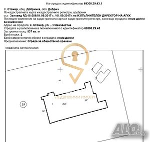 Бизнес имот / парцел Sale 4748 sq. m. Regulated (RLE) With electricity Water pipe | Land for development, Investment projects | Stozher