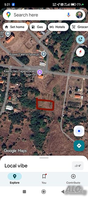 УПИ в с. Евренозово, Странджа Sale 1215 sq. m. Regulated (RLE) Without electricity Without water | Land for development, Investment projects | Evrenozovo