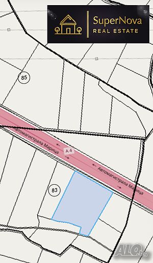 Продава парцел в с. Зетьово, община Чирпан Sale 10951 sq. m. Regulated (RLE) Without electricity Without water | Land for development, Investment projects | Zetyovo