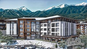 Тристаен апартамент в изключителен ваканционен комплекс в Банско 2-Bedroom 99.68 sq. m. Brick 4 floor | Apartments | Bansko