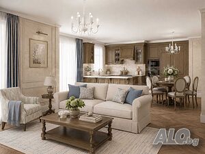 Четиристаен апартамент с подземно паркомясто до Община Лозен Large 120.81 sq. m. Large - area formwork/sliding formwork 4 floor | Apartments | Lozen