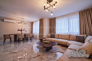 Дизайнерски тристаен апартамент с паркомясто, близо до Paradise Center 2-Bedroom 104 sq. m. Brick 1 floor | Apartments | Krastova Vada Sofia