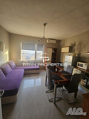 Двустаен, под наем, ж.к Възраждане 1-Bedroom 65 sq. m. Furnished Not last floor | Apartments | Vazrazhdane Burgas