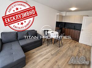 Ексклузивна оферта! ПЪРВИ НАЕМАТЕЛИ! Двустаен в НОВА сграда, кв. Мадика 1-Bedroom 60 sq. m. Furnished Not last floor | Apartments | Madika Burgas
