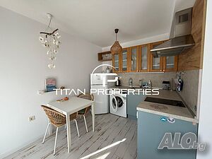 Ексклузивна оферта! Двустаен, под наем, ж.к Меден Рудник зона Б 1-Bedroom 56 sq. m. Furnished Not last floor | Apartments | Meden Rudnik Burgas