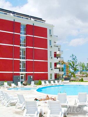 Едностаен Топ Център до “Джани” Studio 40 sq. m. Brick 2012 y. 5 floor Not last | Apartments | Чайка Sunny Beach (resort)