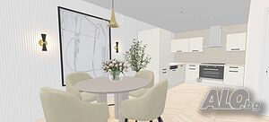 Двустаен апартамент НС в кв. Железник 1-Bedroom 81 sq. m. Brick 2025 y. 2 floor Not last | Apartments | Zheleznik - zapad Stara Zagora