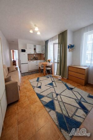 Просторен двустаен апартамент в затворен комплекс Casa Brava в Слънчев бряг 1-Bedroom 52 sq. m. Brick 2007 y. 3 floor Not last | Apartments | Sunny Beach (resort)