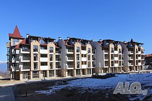 Необзаведен двустаен апартамен в луксозен комплекс ”Pirin Castle” в гр. Банско 1-Bedroom 69 sq. m. Brick 2024 y. 4 floor Not last | Apartments | Bansko