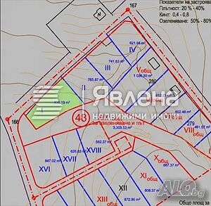 Ъглов УПИ за жилищно строителство в с. Драчево Sale 838 sq. m. Regulated (RLE) Without electricity Without water | Land for development, Investment projects | Drachevo
